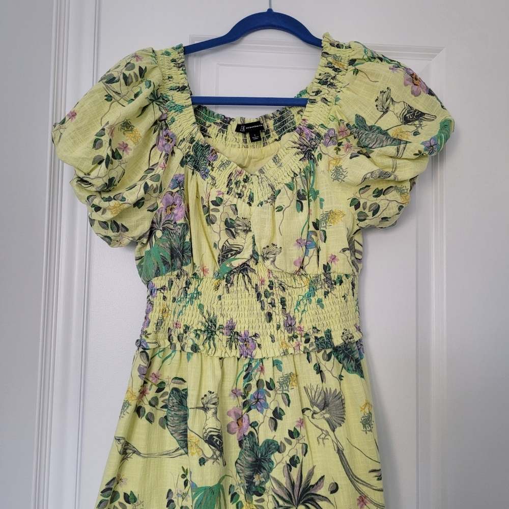 Floral dress, cotton